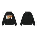 Palace Black Portrait Graphic Hoodie