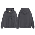 Gallery Dept Tonal Logo Charcoal Hoodie