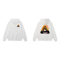 Palace White Fire Tri-Ferg Hoodie