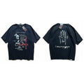PALY Hollywood Hand & Slogan Graphic T-Shirt - Black