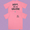 Gallery Dept. DÉPT. de la GALERIE Short Sleeve T-Shirt - Pink/Black