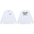 Gallery Dept. Hollywood Logo Long Sleeve T-Shirt - White